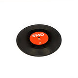 Mini vinyl record coasters - 90s rave