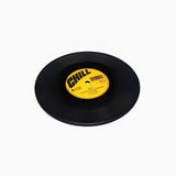 Mini vinyl record coasters - 90s rave