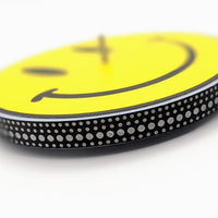 Mini vinyl record coasters - 90s rave