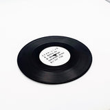 Mini vinyl record coasters - 90s rave