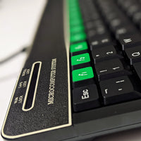 Console8 keyboard decals - black & green