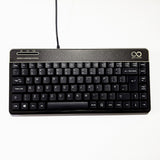 Console8 keyboard decals - black & green