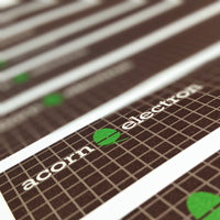 Replacement banner decal for Acorn Electron