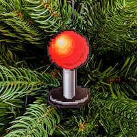 Retro gamer tree decorations