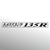 Lotus Sport 135R decal