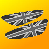 Lotus Exige / Elise "teardrop" Union Jack Spoiler Decals - 316mm version