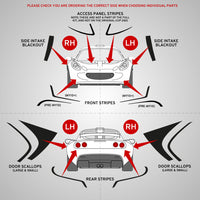 Replica 2009/10 Lotus Exige CUP 260 style decals / kits