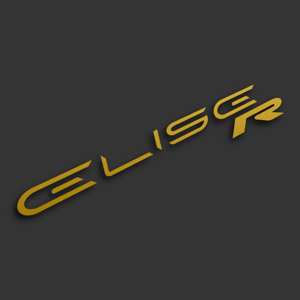 "ELISE R" decal (Lotus Elise R S2)