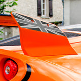 Lotus Exige (later S2) "GT4" wing Union Jack Spoiler Decals