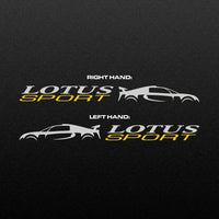 LOTUS SPORT decal (horizontal version)