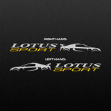 LOTUS SPORT decal (horizontal version)