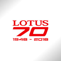 LOTUS 70 celebration decal