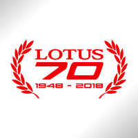 LOTUS 70 celebration decal - wreath design