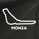 Monza Circuit Outline decal