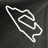 Bedford Circuit Outline decal