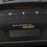 "EVORA 400" decal