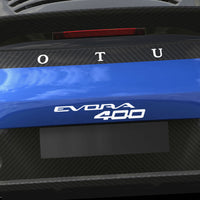 "EVORA 400" decal