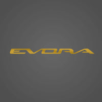 EVORA logo decal