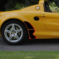 Lotus Elise S1 Extended side stone chip protection set (carbon fibre)