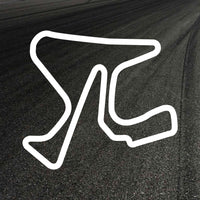 Jerez Circuit Outline decal