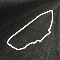 Le Mans Circuit Outline decal