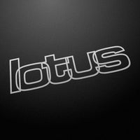 "lotus" 80s style retro decal