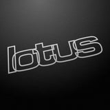 "lotus" 80s style retro decal