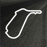 Mallory Park Circuit Outline decal