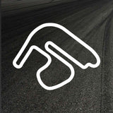 Rockingham Circuit Outline decal