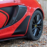 Lotus Elise & Exige S2 "shark fin" rear quarter stone chip protectors