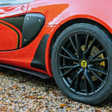 Lotus Elise & Exige S2 "shark fin" rear quarter stone chip protectors