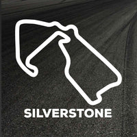 Silverstone Circuit Outline decal