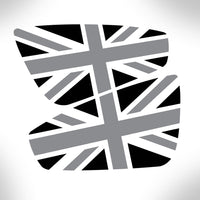 Elise Cup 250 Union Jack Spoiler Decals - small version