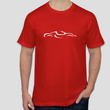 Classic Lotus Elise S1 silhouette line-drawing t-shirt