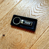 TVR models chrome keyring